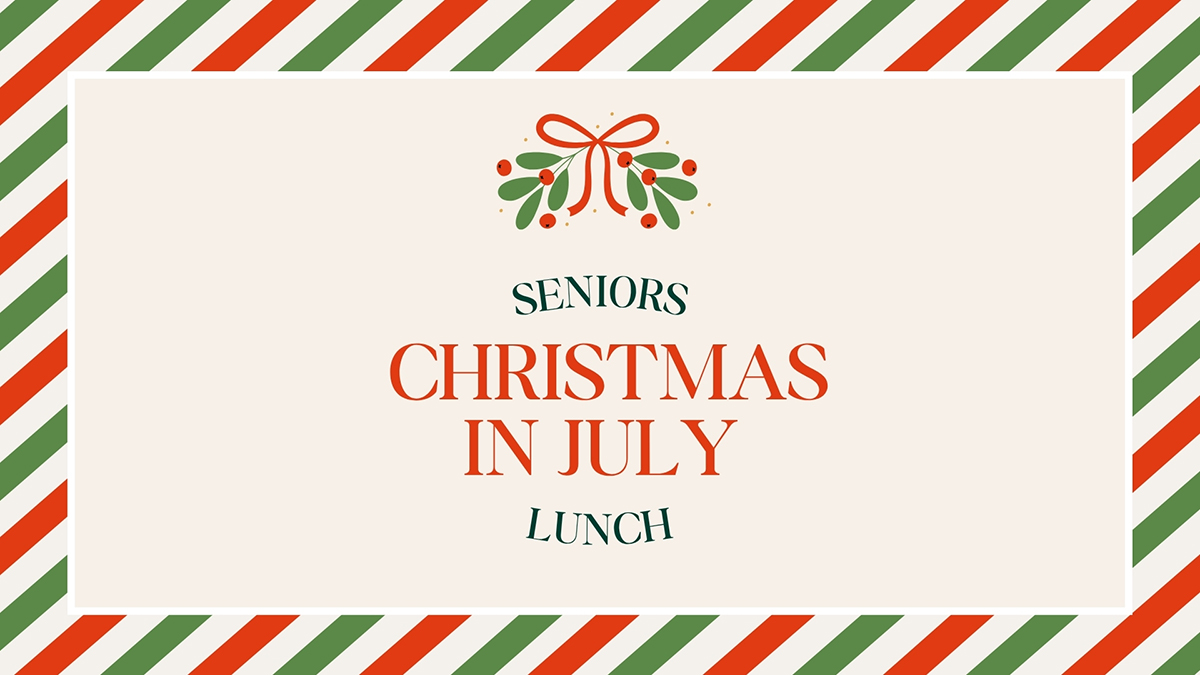 Seniors Christmas in July slide – 3